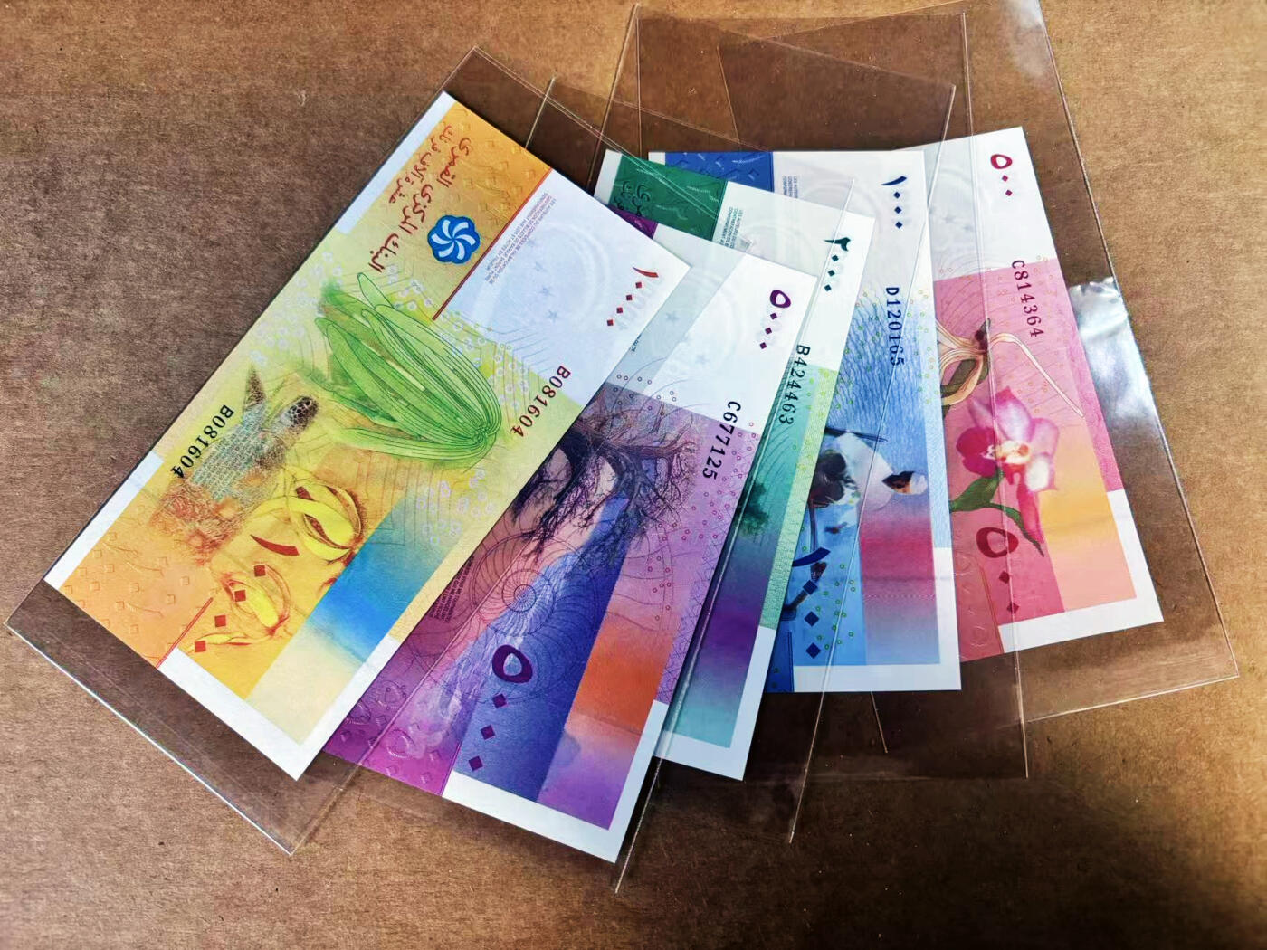 【Blue Auction】世界纸币精拍第759期——18级TOP拍卖/信誉/品质/专业/高效💫 【一组5张】科摩罗 500-10000法郎 全新UNC