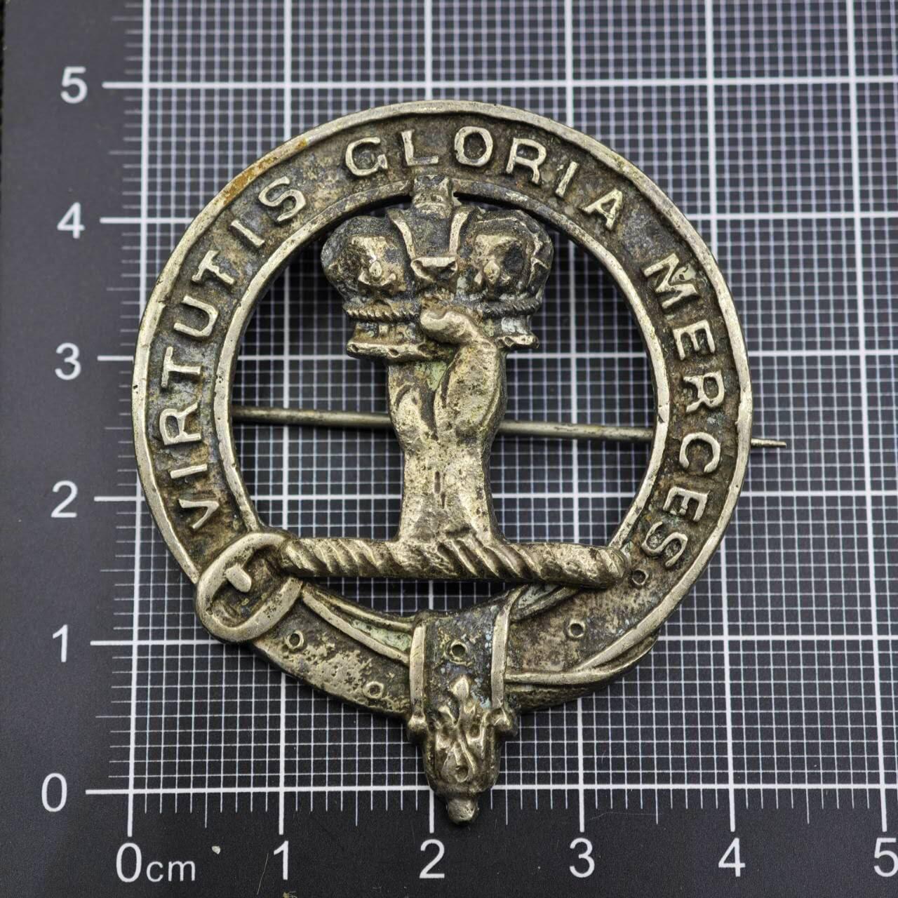 【淘币小摊】限时拍第八百二十三拍  纪念章场  满百包邮可预留两周  周一统一发货   苏格兰罗伯逊氏族纹章徽章