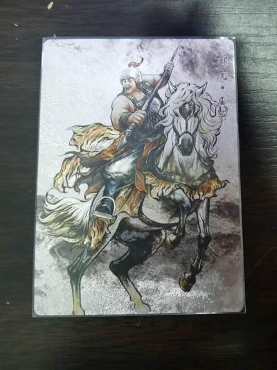 光影卡牌第26期，各家亲签，各家套卡，持续收拍品 - 张建东水浒，王英水墨粗闪限编