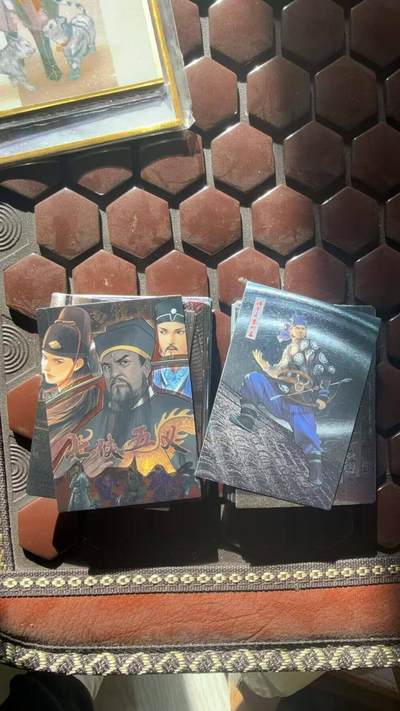 光影卡牌第26期，各家亲签，各家套卡，持续收拍品 - 司马七侠五义半粗全套