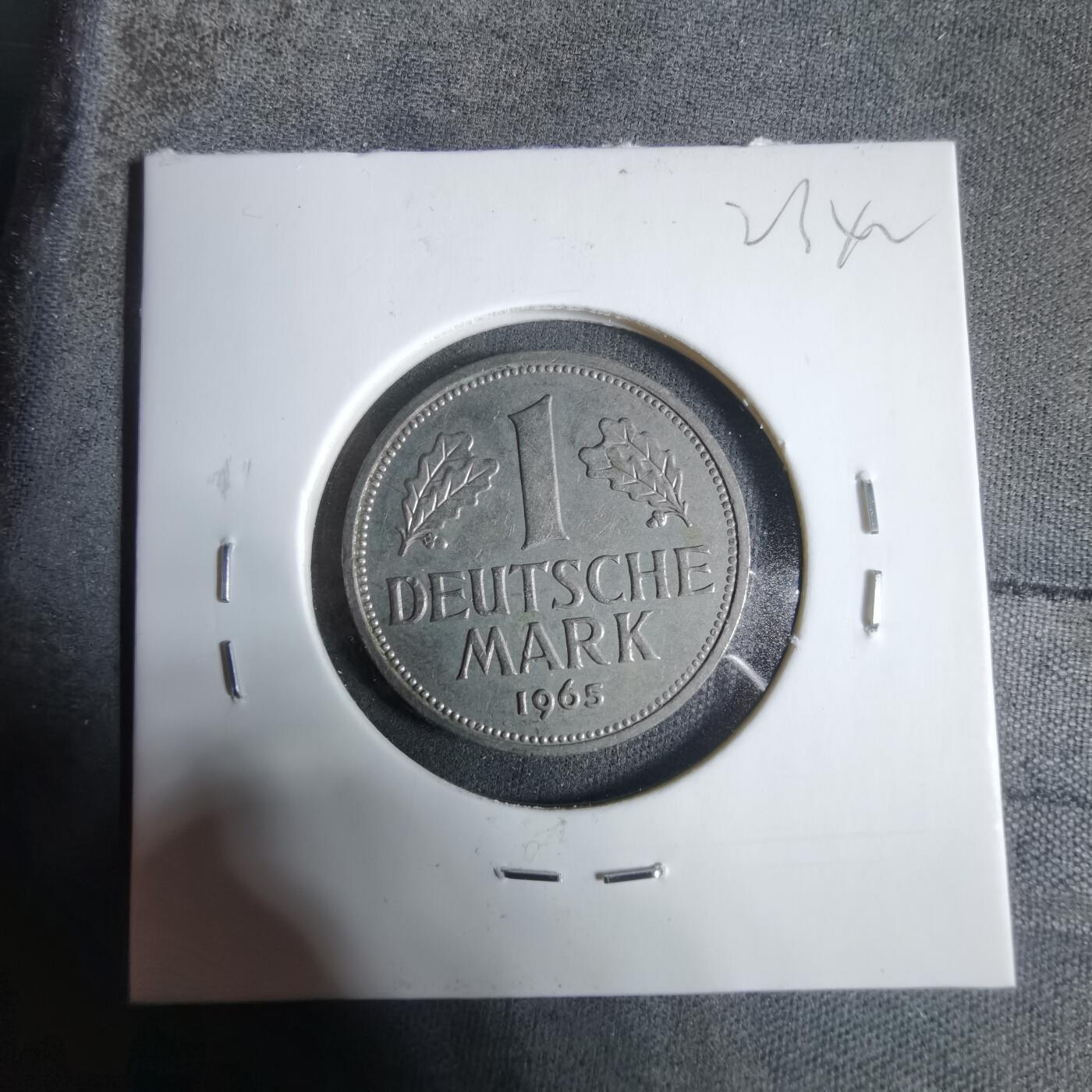 沼泽如烟--第923场 德国1965年1马克