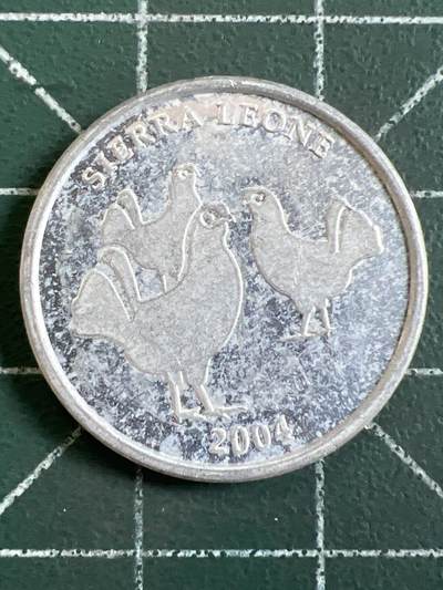 第1066 硬币专场 （无押金，捡漏，全场50包邮，偏远地区除外，接收代拍业务，本店十天发一次货） - 塞拉利昂 5 利昂