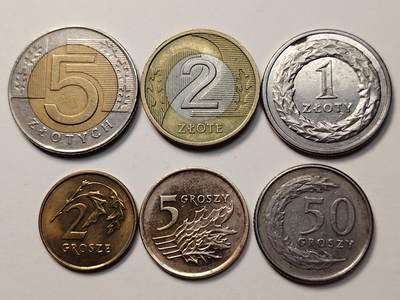 布加迪🐬～世界钱币(上海)🌾第 263 期 /  各国套币和散币 - 波兰🇵🇱 6枚币