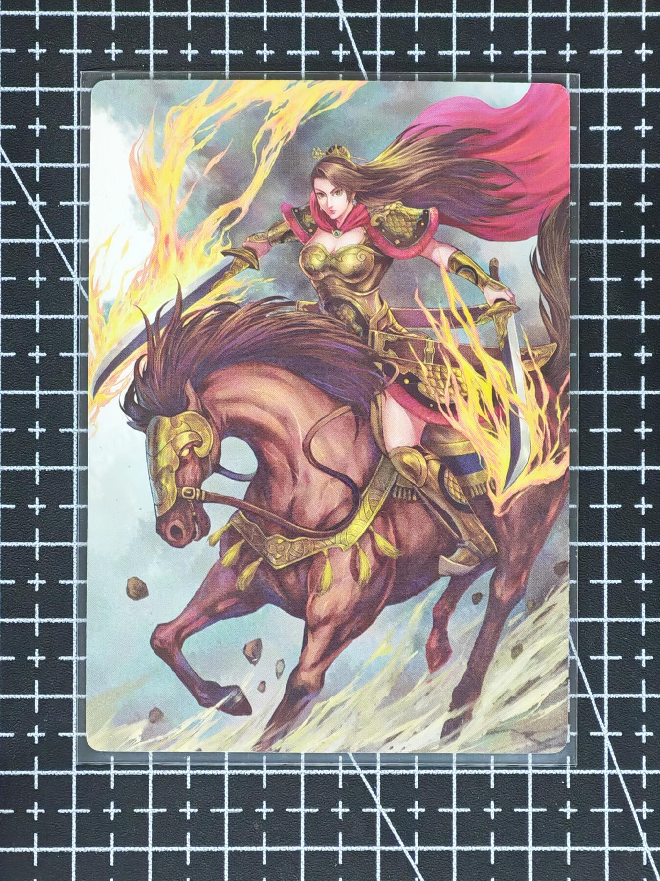 琦卡当当铺≯第24期★★各种小漏~支持寄存★★~【9点40结束】扫码加群抽[包邮券]~周二结束 星宿文创-双刀三娘-普卡-1张