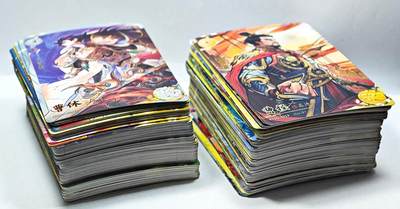 白泽拍卖卡牌手绘专场第29期（忽有故人心上过，回首山河已是秋） - 2023 卡游 卡游三国 散卡 一盒