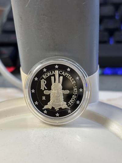 第184期拍卖 - 意大利2021年罗马成为首都150周年精制纪念币