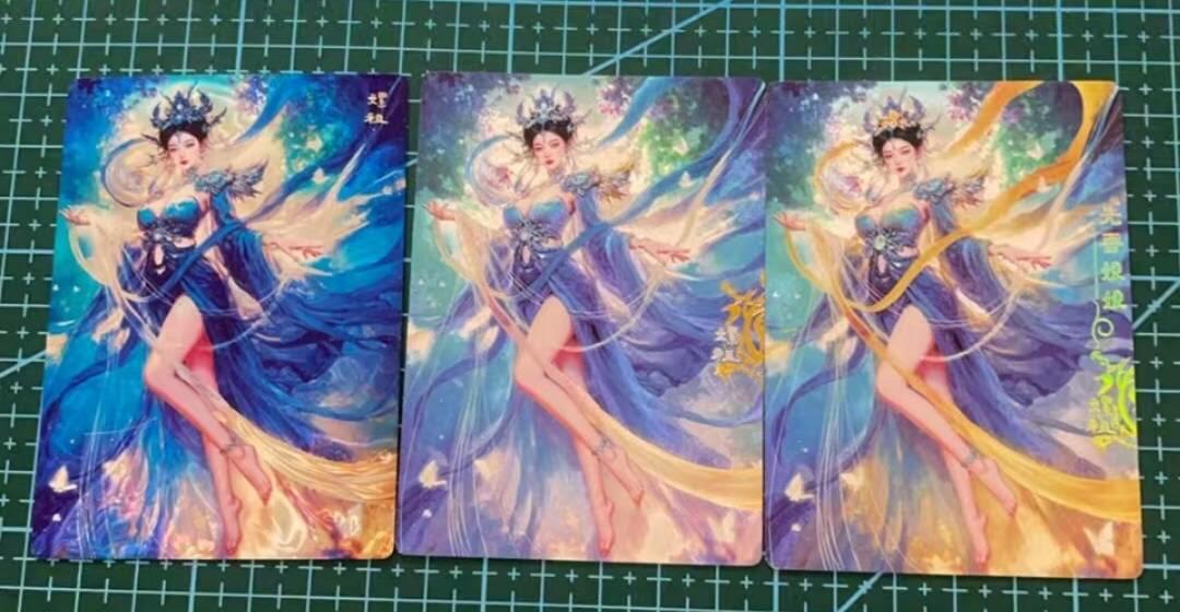 龙虎卡牌六六场 （无佣金，周六结拍，欢迎送拍） 粗闪+冷粗+光刻 奇点 宗rich玄灵谱 - 嫘祖三工艺