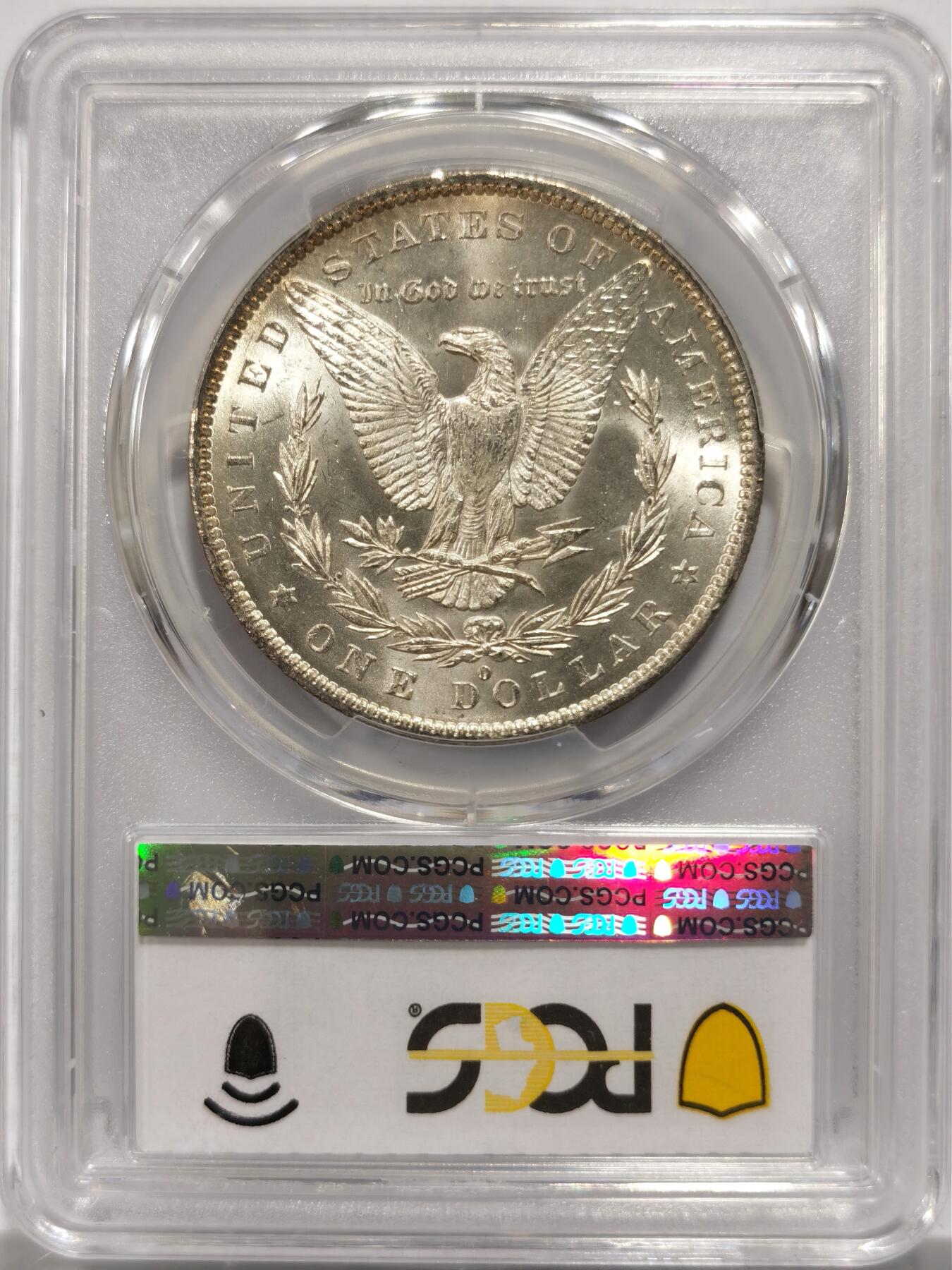 博洋堂藏家专场系列之美国钱币白金之夜专场②暨第152期（全场包邮）  PCGS MS64 美国1883 O 十字转光-8