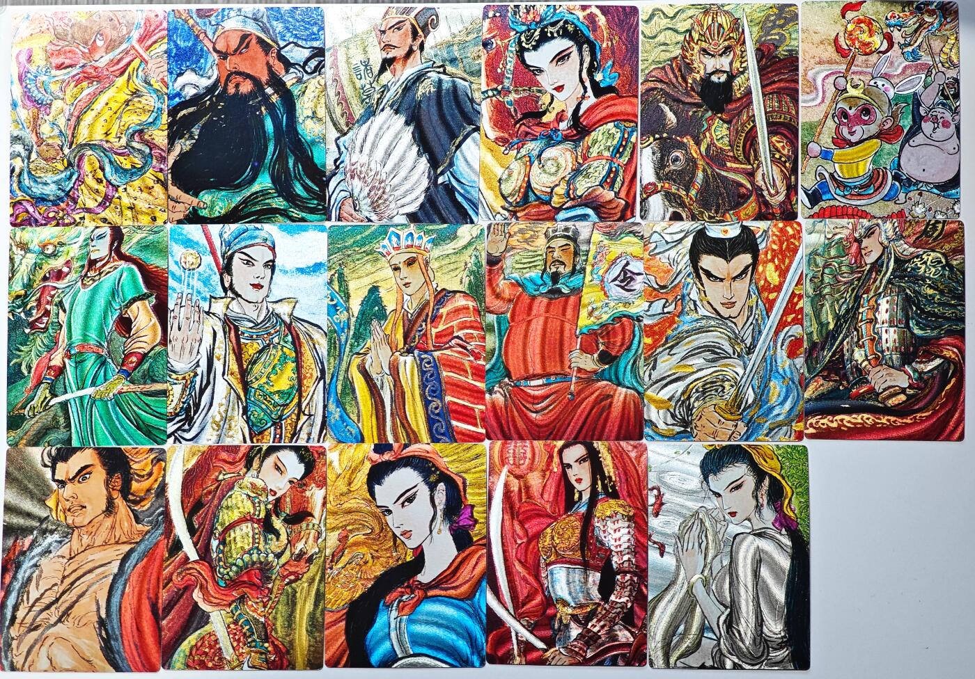 白泽拍卖卡牌手绘专场第29期（忽有故人心上过，回首山河已是秋） 2025 昆仑万象 17张  粗闪