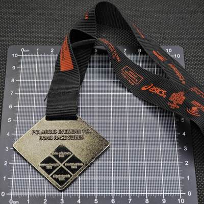 【淘币小摊】限时拍第八百二十三拍  纪念章场  满百包邮可预留两周  周一统一发货  -  宝丽来眼镜10公里公路赛系列25周年纪念奖牌