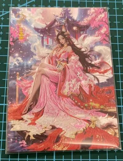 龙虎卡牌六六场 （无佣金，周六结拍，欢迎送拍） - 粗闪卡 奇点 粉红天国 - 玉藻前