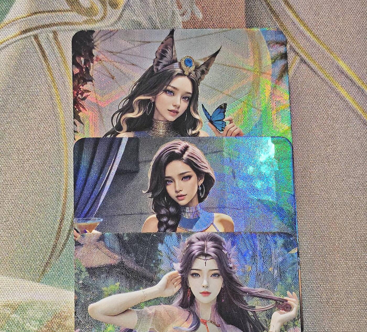 老板带我见世面，我给老板好拍场.零佣收拍第不知道多少期 动漫妹卡炫彩三张