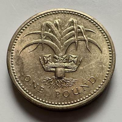 🌹外币初藏🌹🐯2025年第137场  每周二四六晚8️⃣点 接代拍 - 英国1990年一英镑