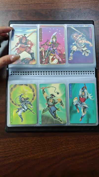 白泽拍卖卡牌手绘专场第29期（忽有故人心上过，回首山河已是秋） 2000 统一 小浣熊 水浒英雄传 全套 无八字 北方细体