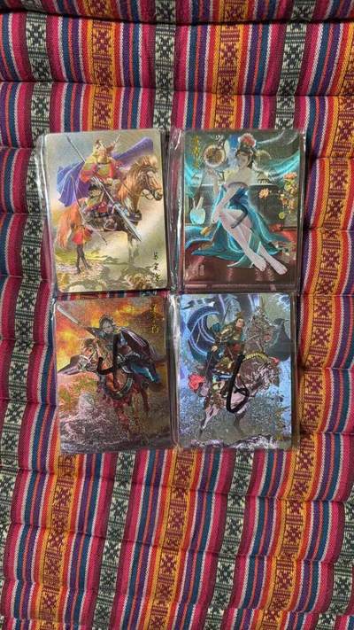 光影卡牌第26期，各家亲签，各家套卡，持续收拍品 - 燎原胡子隋唐2-3-4-6弹全粗，凑套用