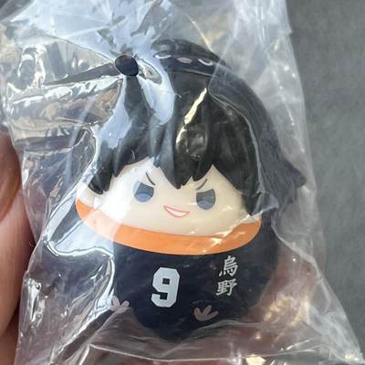 锦色铺子的潮玩拍第六期🌸🌸   - 森罗万象 排球少年  鸟野  不倒翁  玩偶 尺寸约35mmX40mm