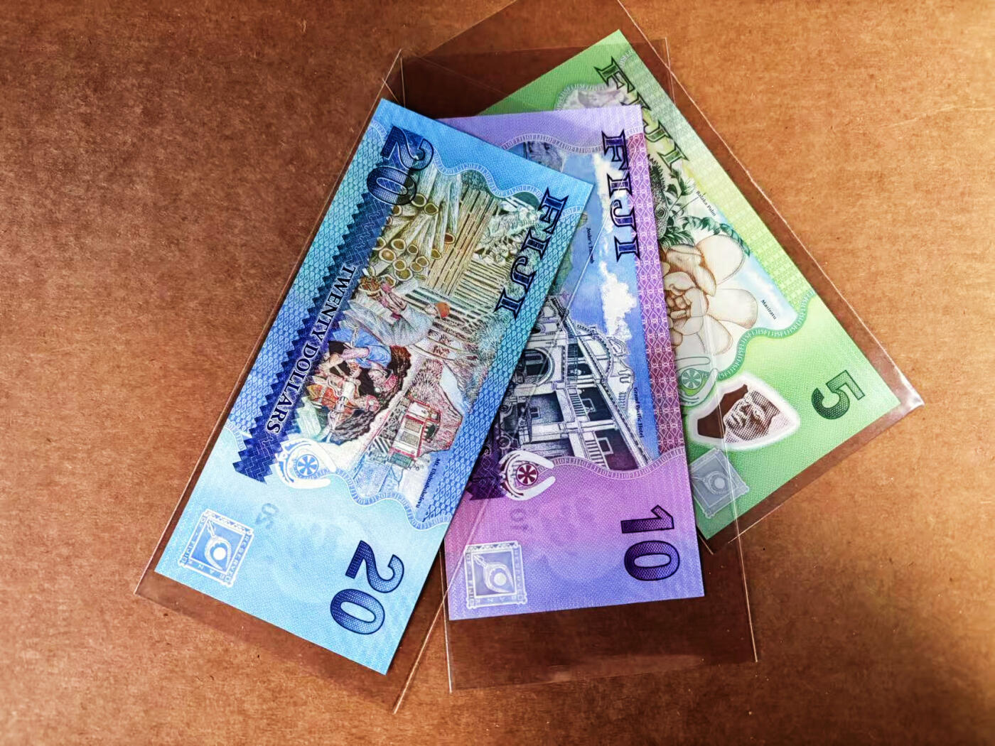 【Blue Auction】世界纸币精拍第759期——18级TOP拍卖/信誉/品质/专业/高效💫 【一组3张 FFA首发冠】斐济 5-10-20元 全新UNC