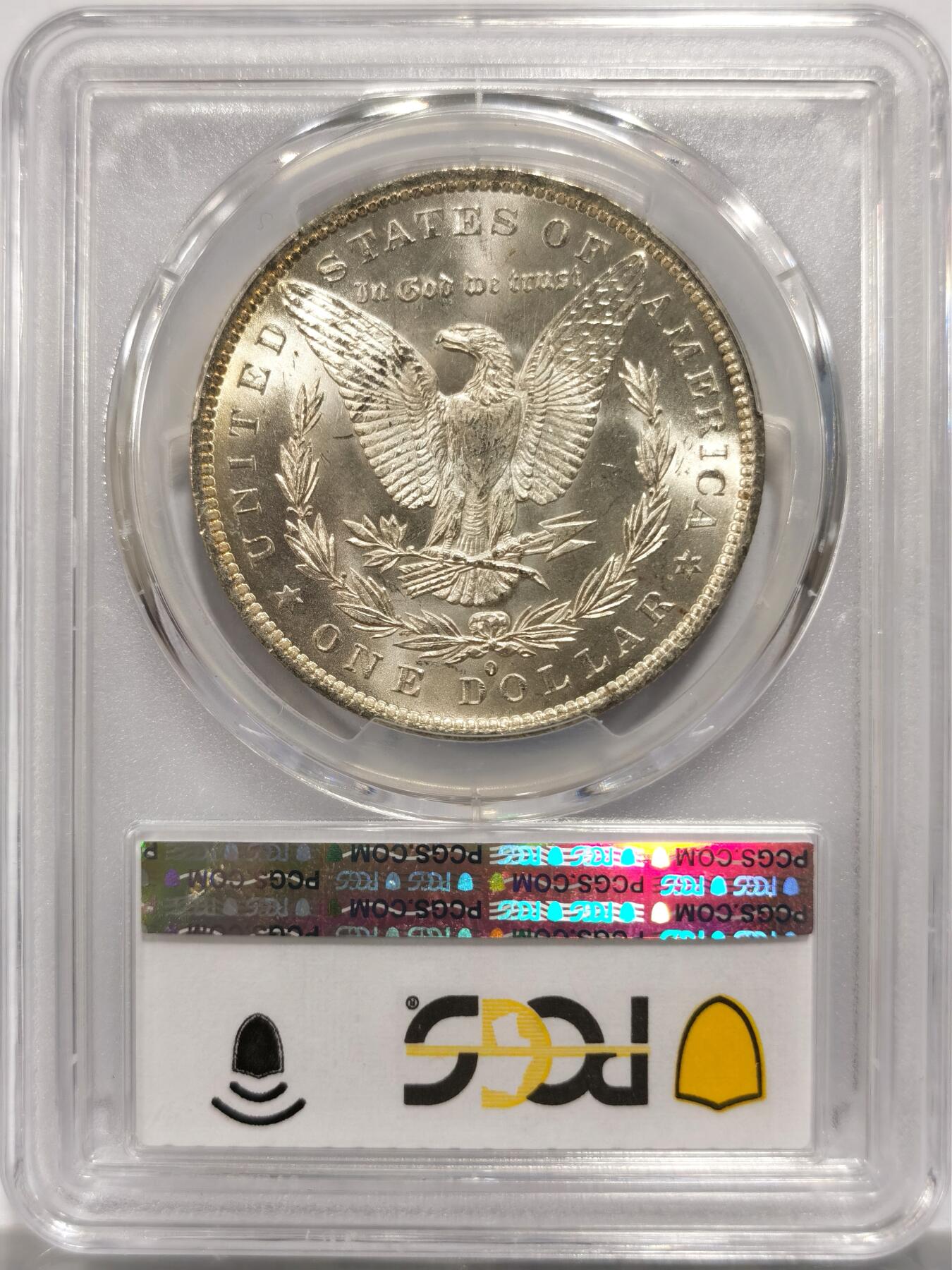 博洋堂藏家专场系列之美国钱币白金之夜专场②暨第152期（全场包邮）  PCGS MS64 美国1883 O 十字转光-5