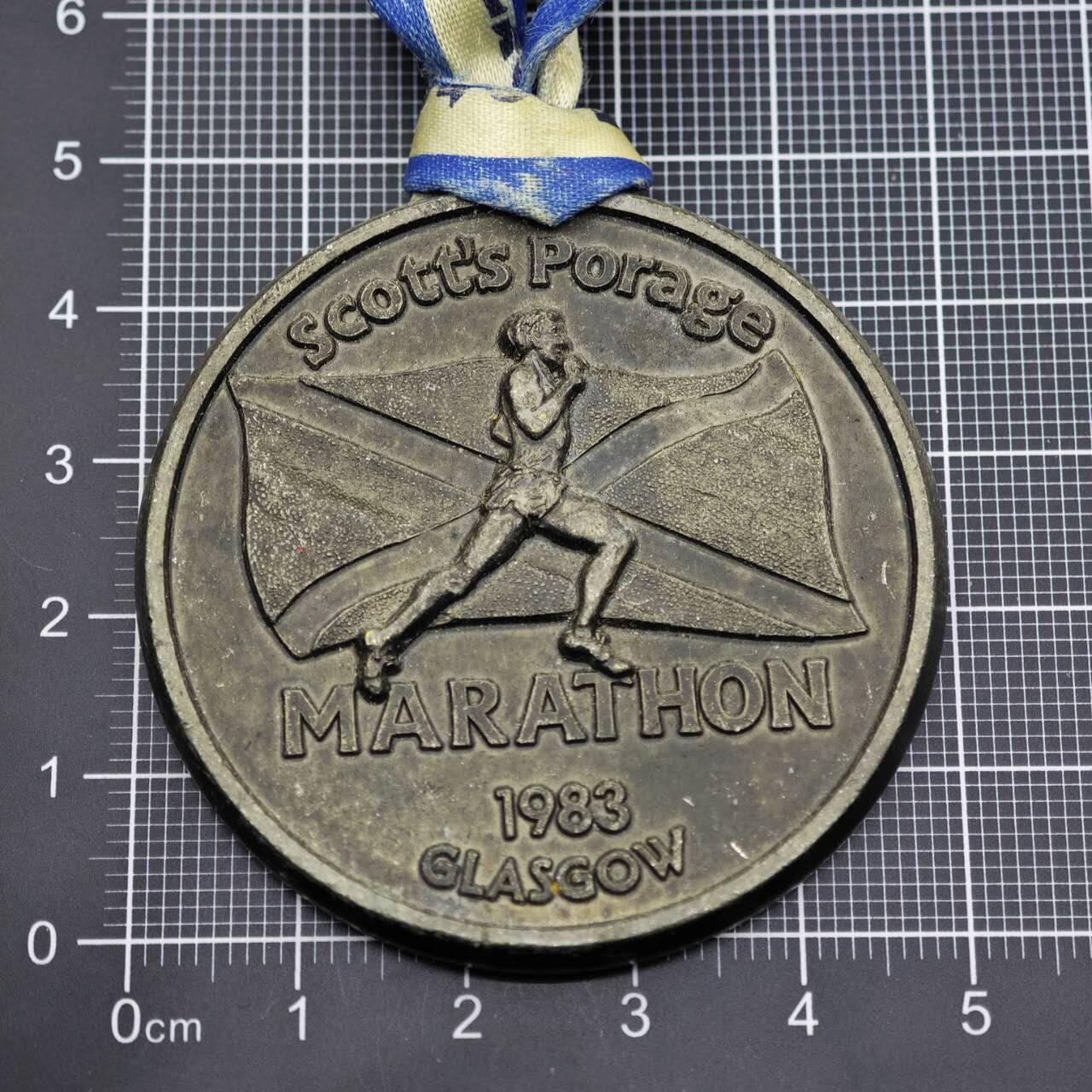 【淘币小摊】限时拍第八百二十三拍  纪念章场  满百包邮可预留两周  周一统一发货   英国格拉斯哥耐克马拉松奖章