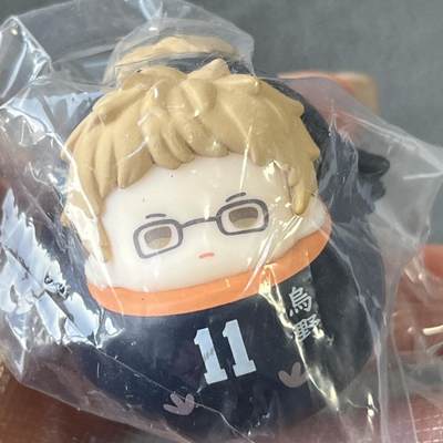 锦色铺子的潮玩拍第六期🌸🌸   - 森罗万象 排球少年  鸟野  不倒翁  玩偶 尺寸约35mmX40mm