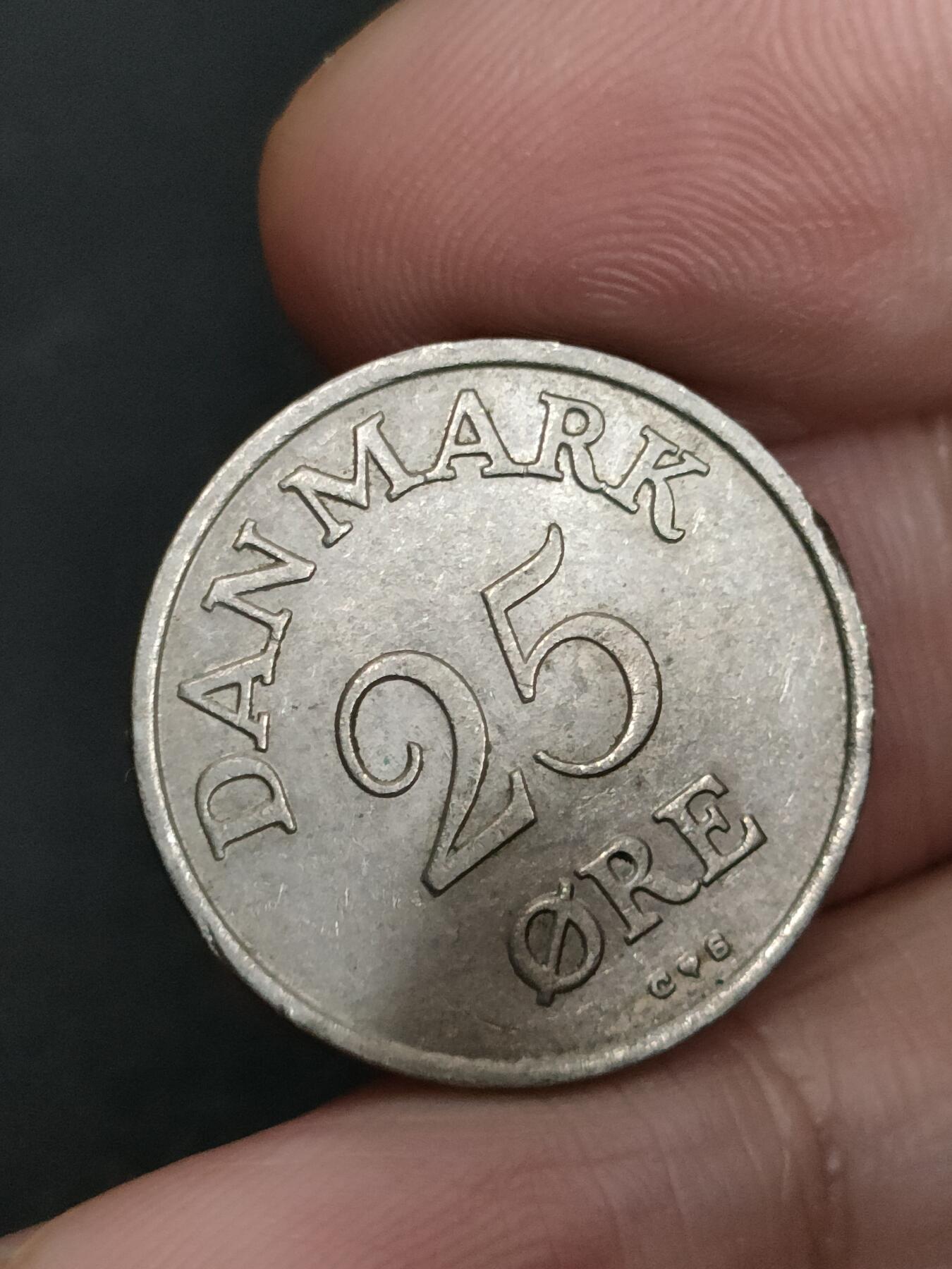 猩哥外币小铺➨【第205场】 丹麦25欧尔