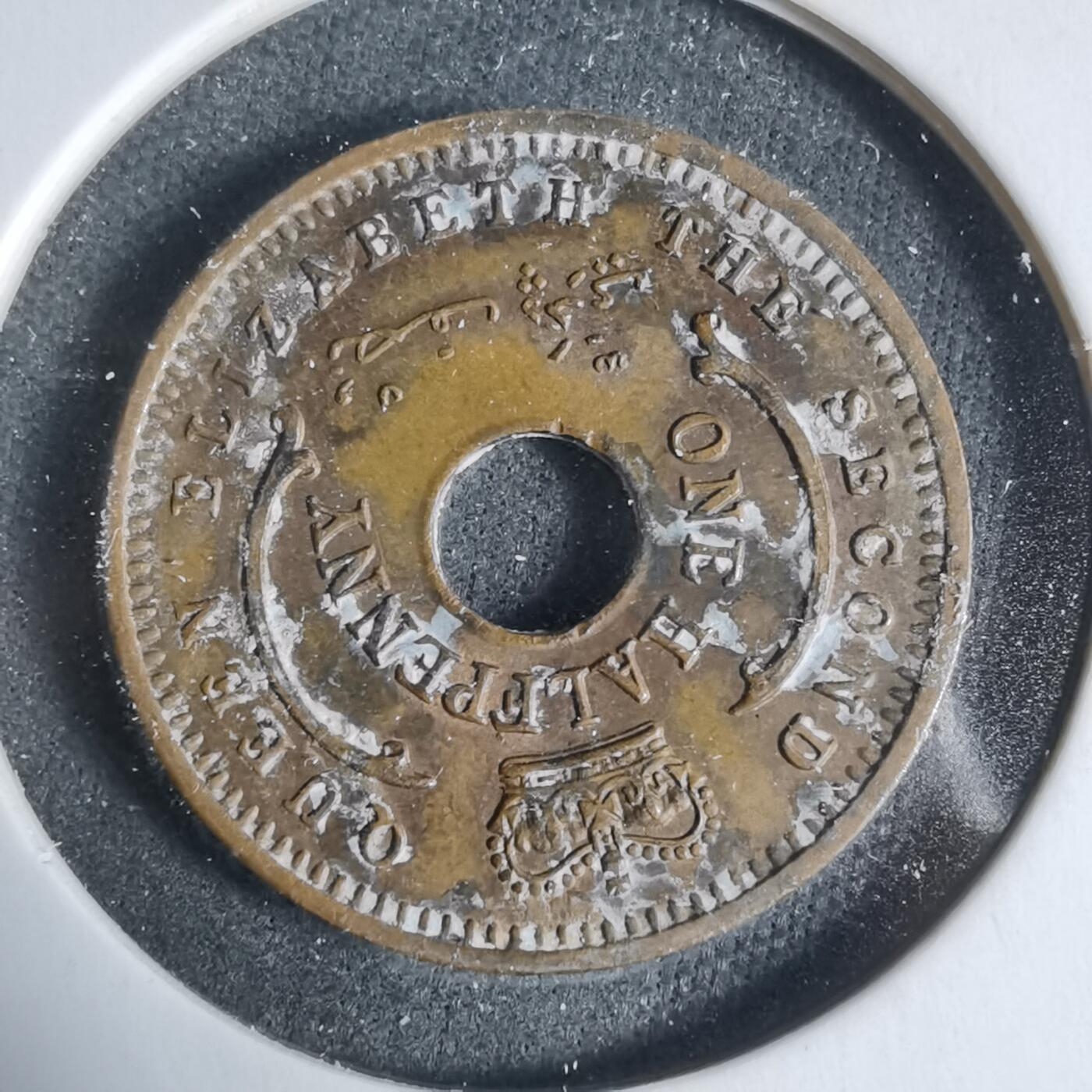 沼泽如烟--第923场 尼日利亚1959年半便士