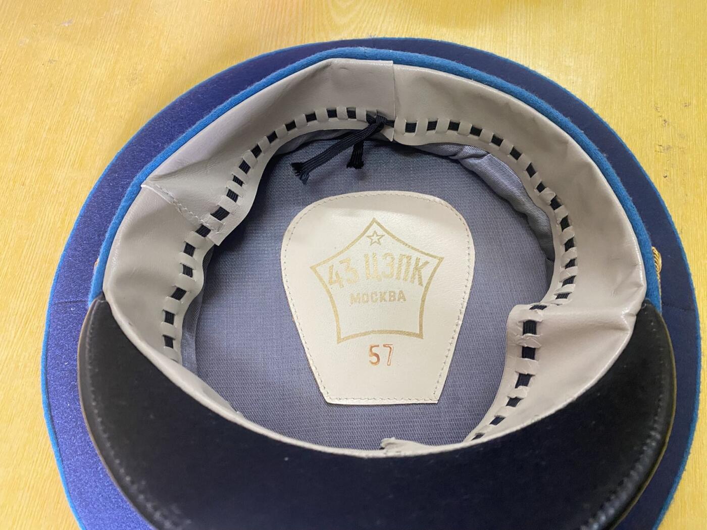 苏联m69航空兵将官帽