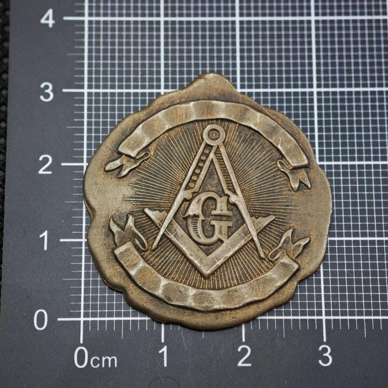 【淘币小摊】限时拍第八百二十三拍  纪念章场  满百包邮可预留两周  周一统一发货   纽约共济会奖章