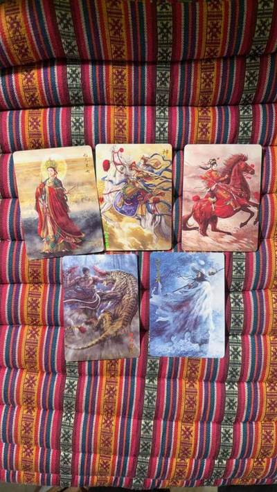 光影卡牌第26期，各家亲签，各家套卡，持续收拍品 - 燎原水浒第一弹特卡，5张普卡