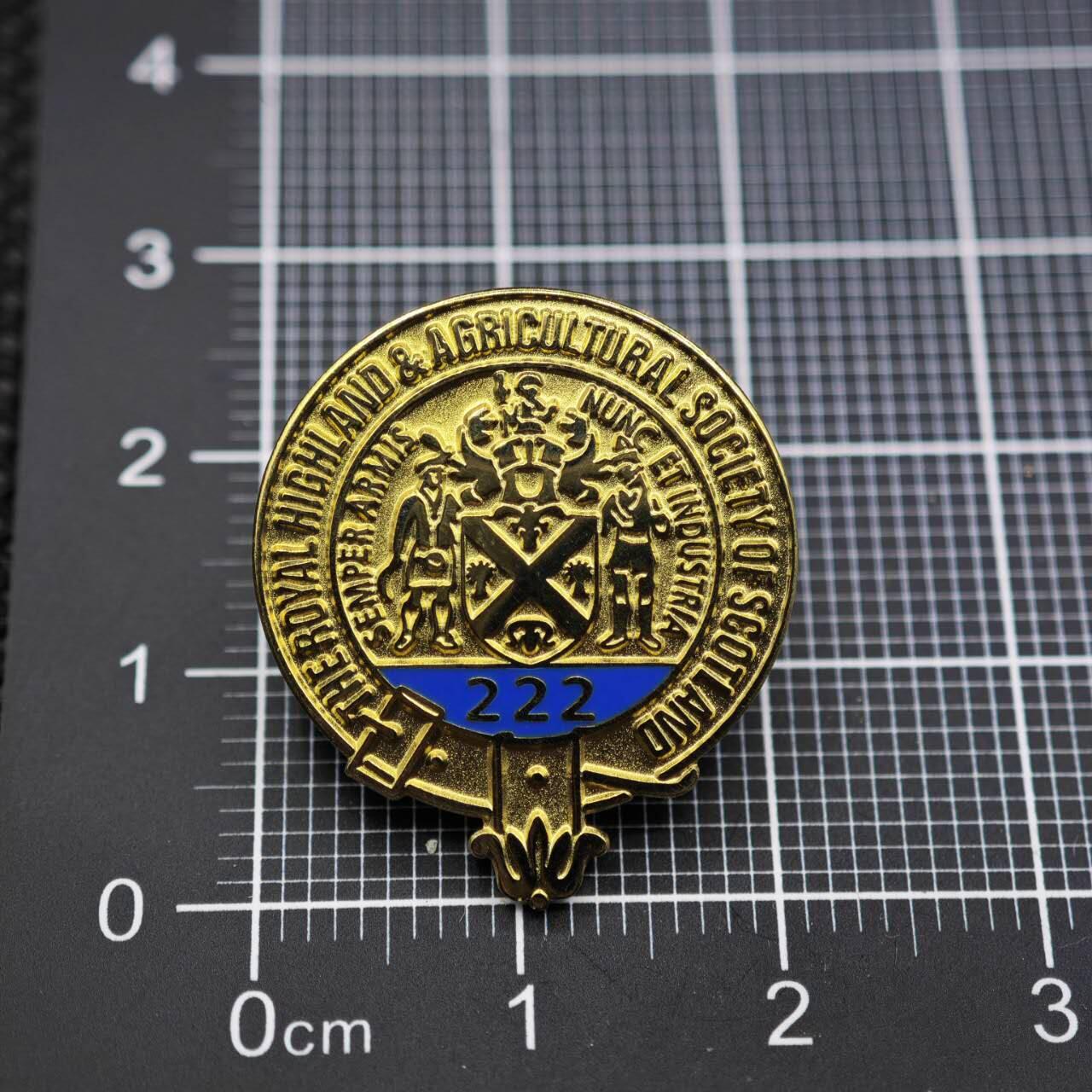 【淘币小摊】限时拍第八百二十三拍  纪念章场  满百包邮可预留两周  周一统一发货   苏格兰高地农业协会会员徽章