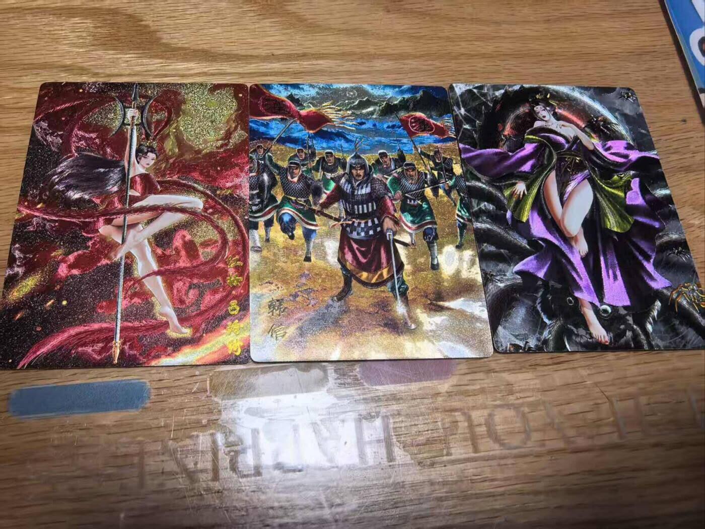 光影卡牌第26期，各家亲签，各家套卡，持续收拍品 奇点新一期启兴老师吕玲绮红妆/名将韩信/四妹（很少）