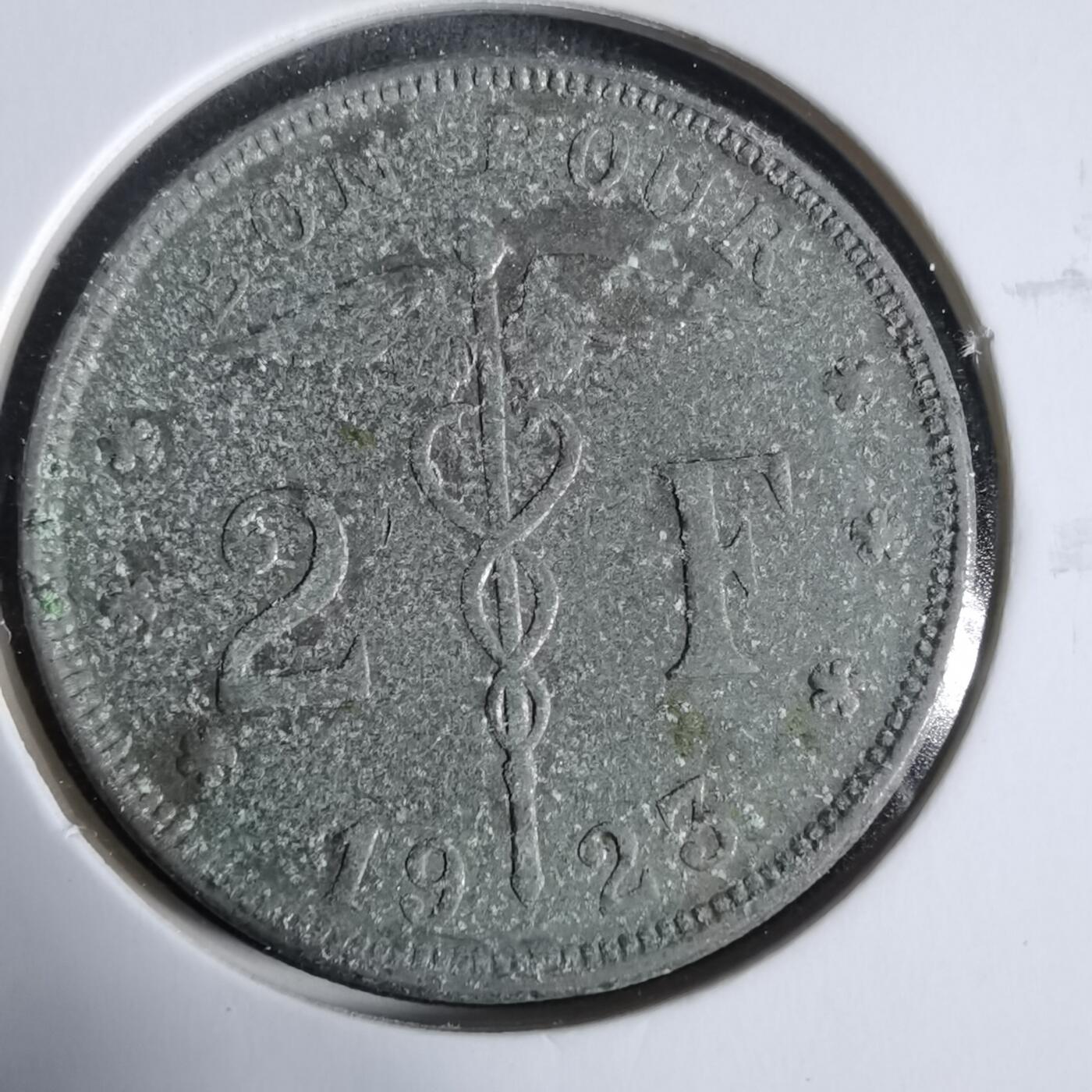 沼泽如烟--第923场 比利时1923年2法郎