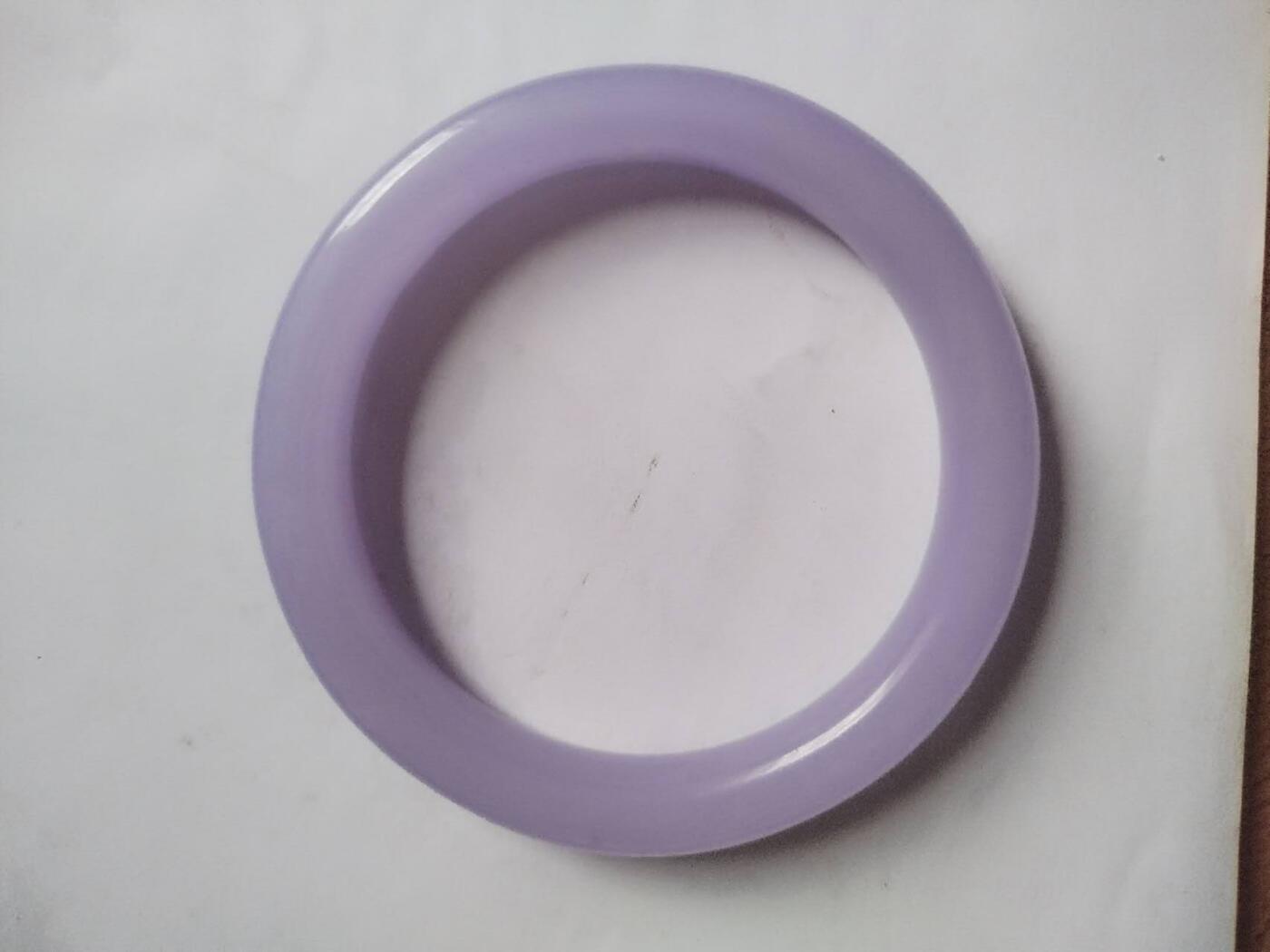 玉石 手镯 手串 手链专场 紫罗兰老坑冰种手镯。