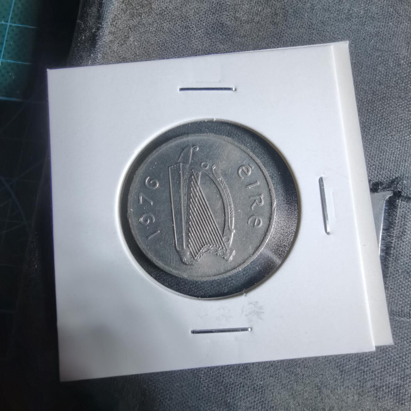 沼泽如烟--第923场 爱尔兰1976年5便士