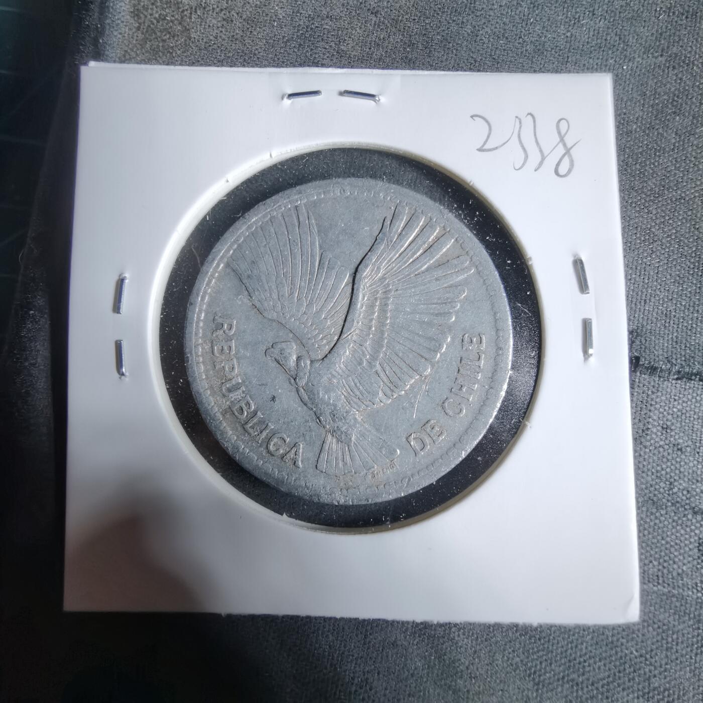 沼泽如烟--第923场 智利1956年10比索