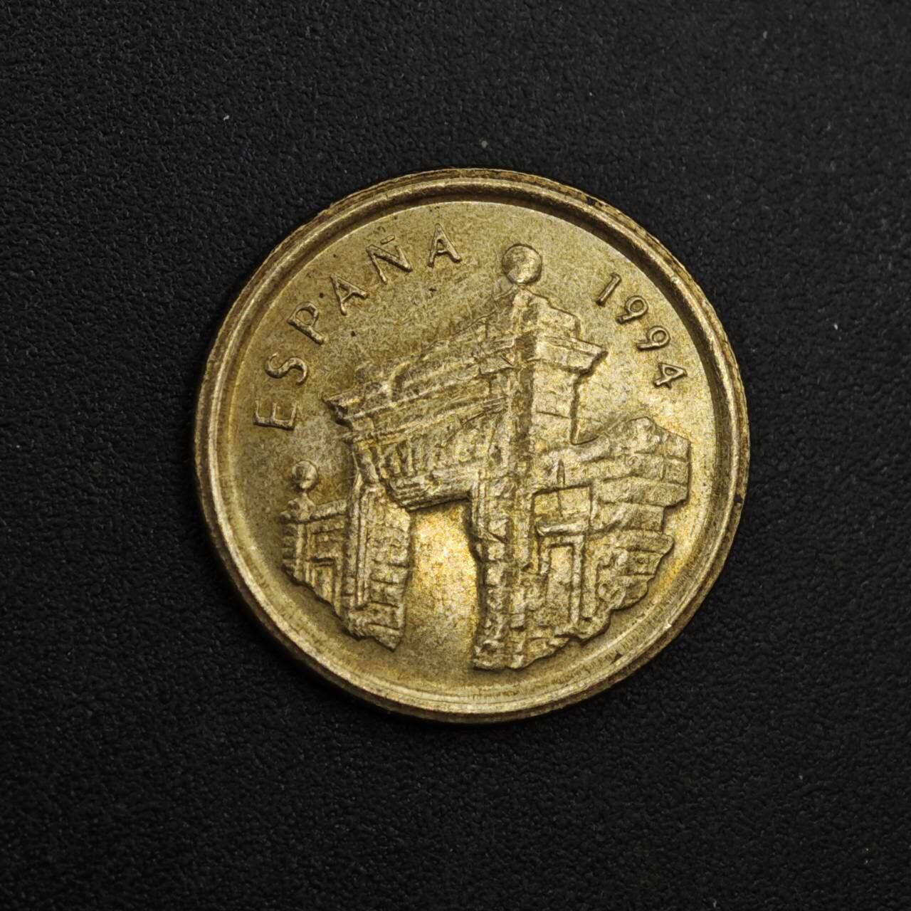 【淘币小摊】实时拍第八百一十九拍   散币场   满百包邮可预留二周 每周一统一发货   西班牙1994年5比赛塔铜币