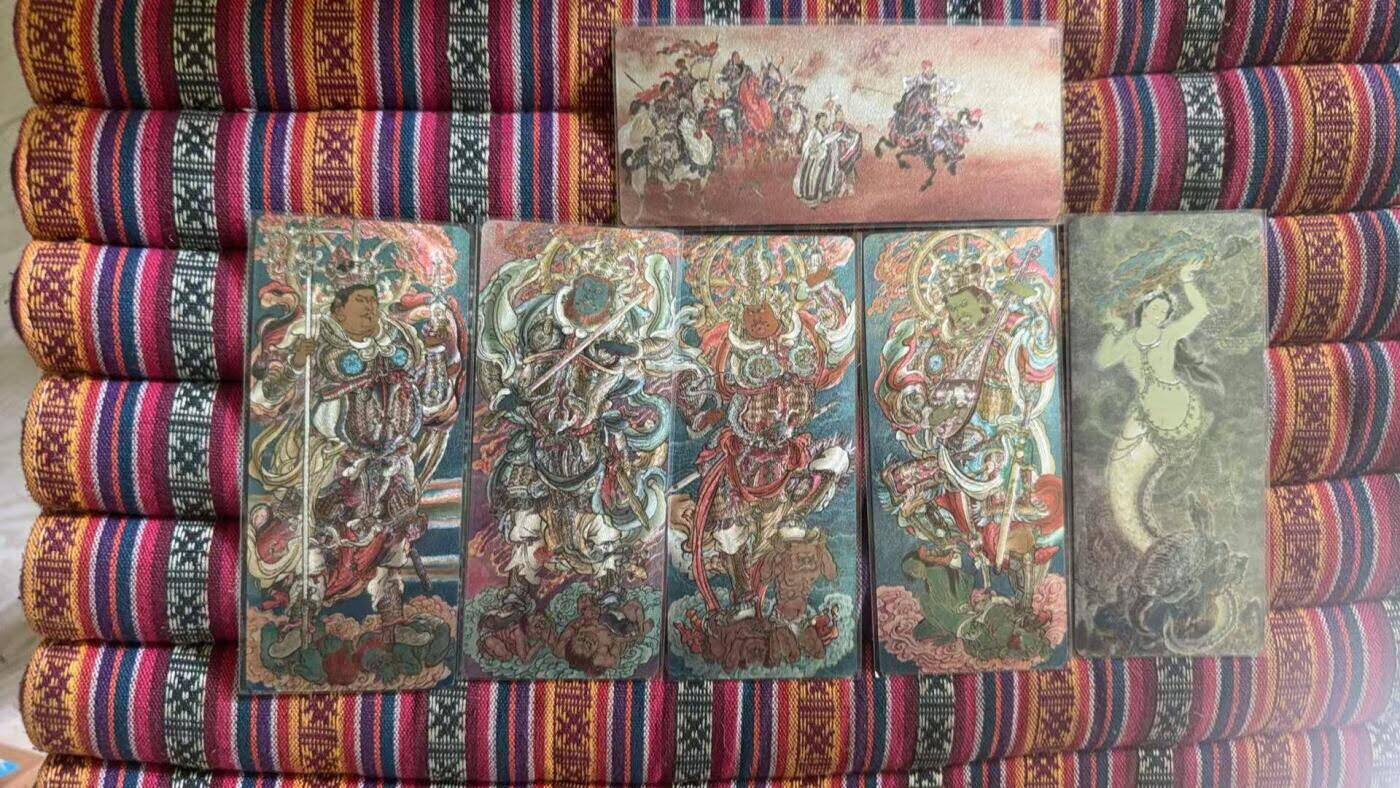 光影卡牌第26期，各家亲签，各家套卡，持续收拍品 李云中特卡书签粗闪卡