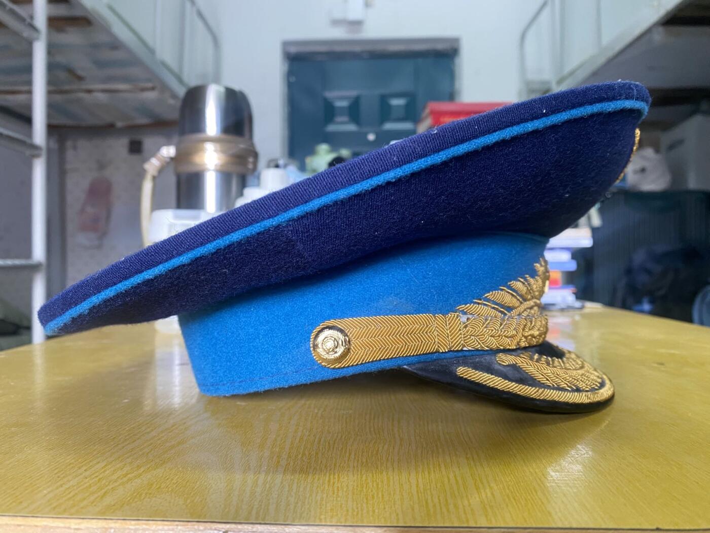 苏联m69航空兵将官帽