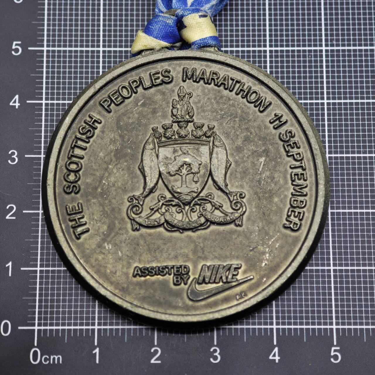 【淘币小摊】限时拍第八百二十三拍  纪念章场  满百包邮可预留两周  周一统一发货   英国格拉斯哥耐克马拉松奖章