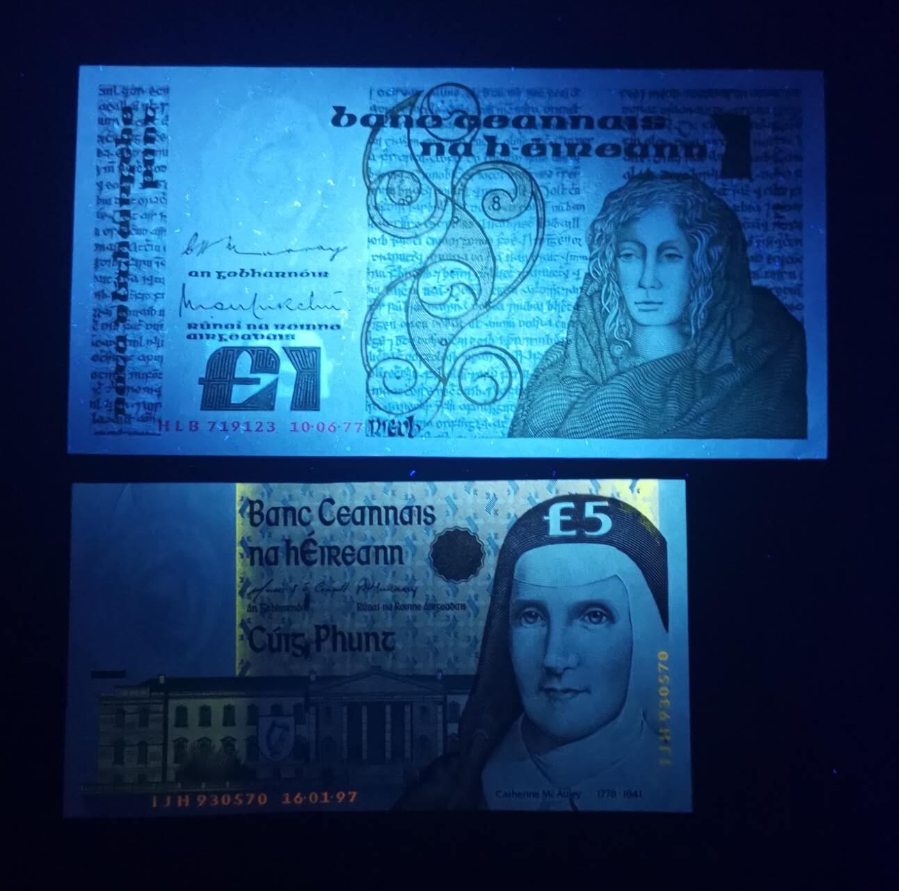 《艾美收藏》第223期-12.7周日外币畅拍 爱尔兰1镑&5镑AU 年份如图