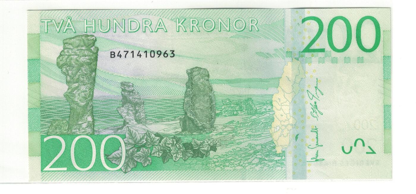 《艾美收藏》第223期-12.7周日外币畅拍 瑞典2015年200克朗UNC尾63 导演英格玛·柏格曼