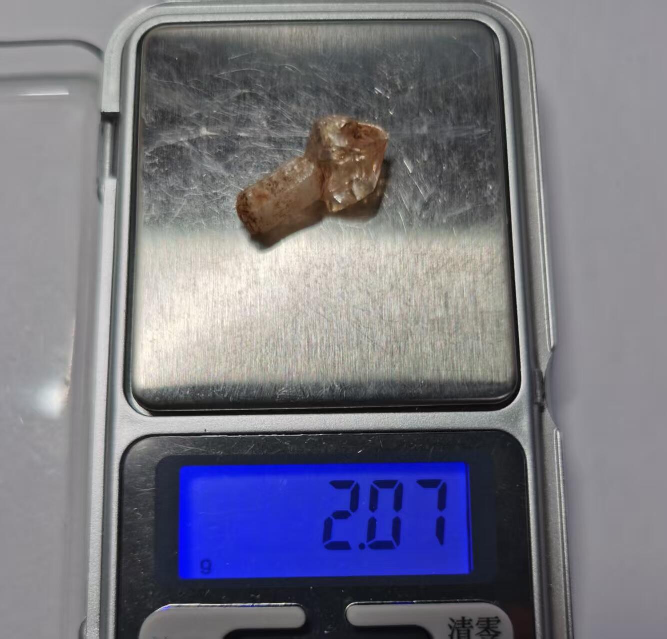 七河·世界钱币杂件水晶矿标小拍（总第30期） 藏家出品 X651 巴基斯坦油胆水晶 盒子矿 本件拍品由合作藏家邮寄，库存编号 698-5