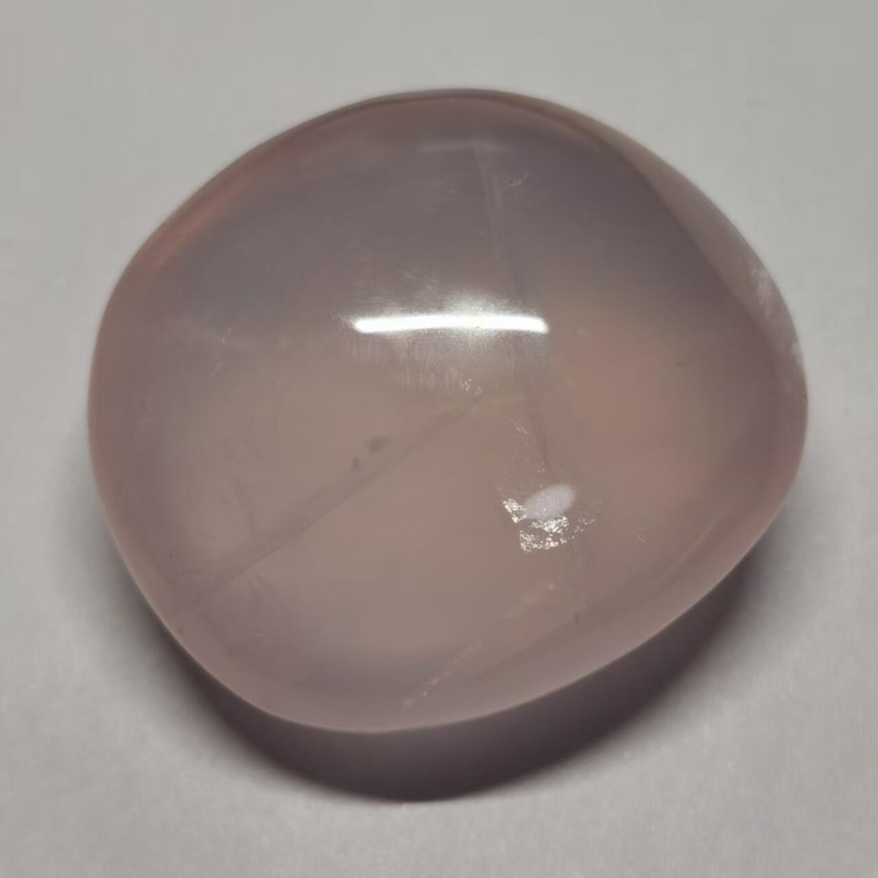 七河·世界钱币杂件水晶矿标小拍（总第30期） 藏家出品 X669 粉水晶手握 带六射星光 本件拍品由合作藏家负责邮寄  库存编号 649-11