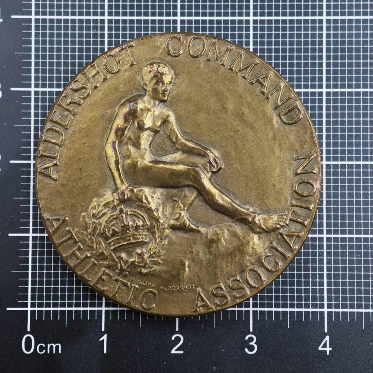 【淘币小摊】限时拍第八百二十三拍  纪念章场  满百包邮可预留两周  周一统一发货   奥尔德肖特指挥体育协会表彰奖章