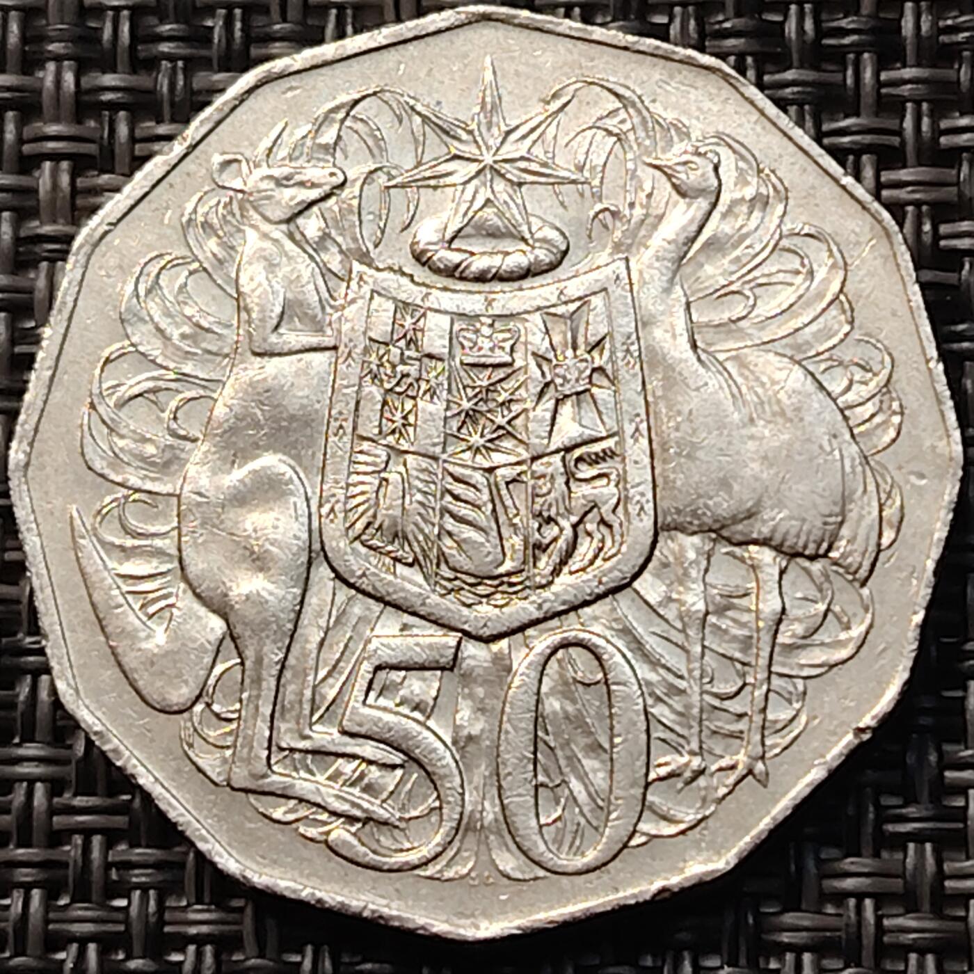 布加迪🐬～世界钱币(上海)🌾第 263 期 /  各国套币和散币 澳大利亚🇦🇺 1996年 50分