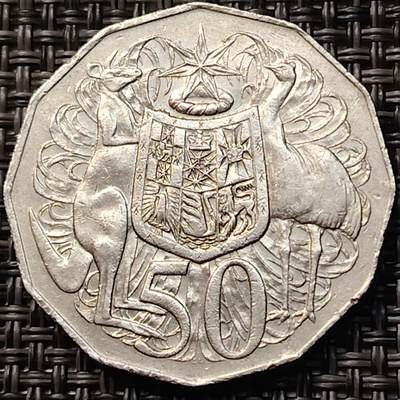 布加迪🐬～世界钱币(上海)🌾第 263 期 /  各国套币和散币 - 澳大利亚🇦🇺 1996年 50分