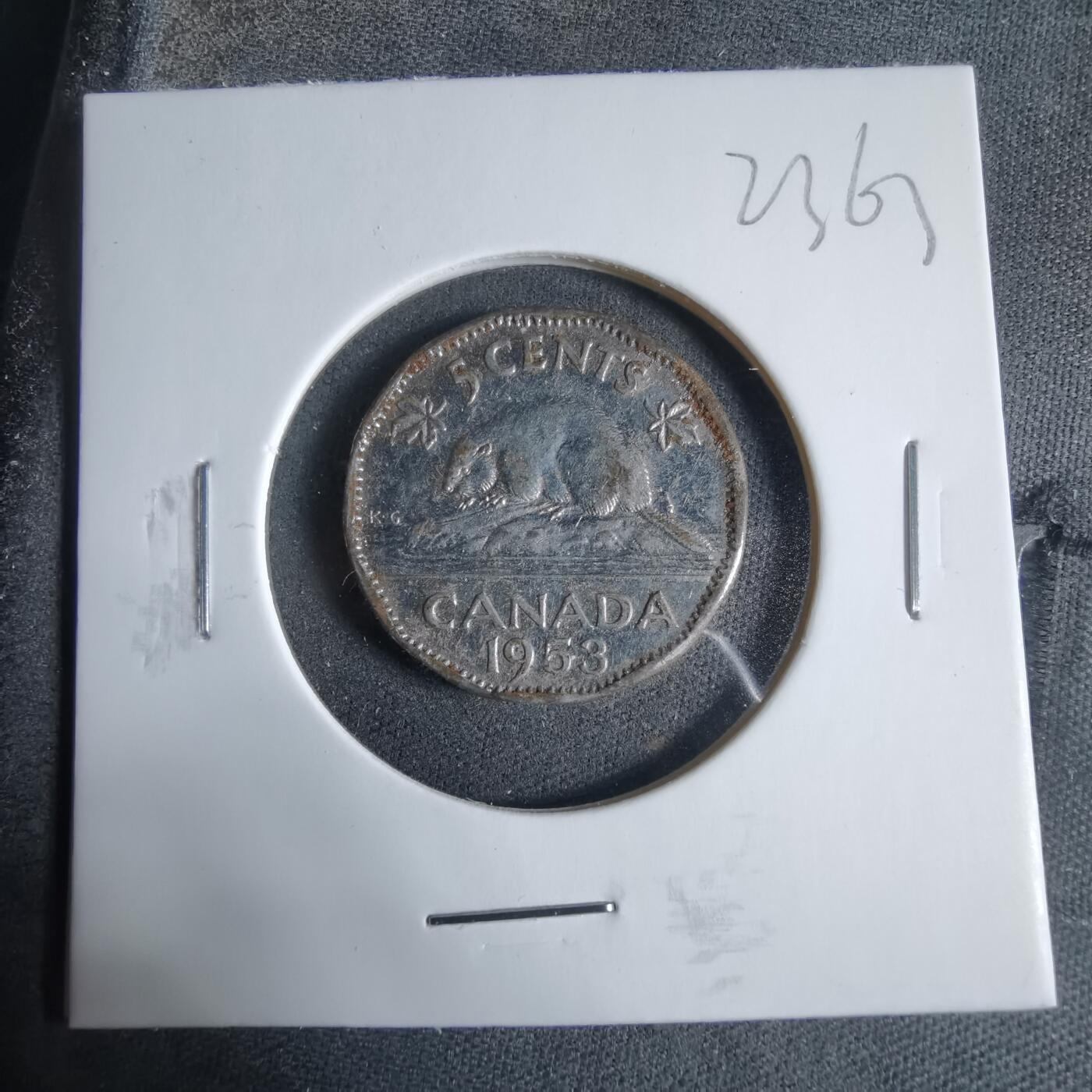 沼泽如烟--第923场 加拿大1953年五分