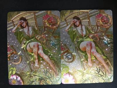 花开卡拍第53期（12月28号周日截拍，品控勿拍!!!拍品不寄存，运费5元，自制卡难免瑕疵，可能存在轻微撞角爆边等出厂瑕疵，品控介意勿拍！） - 焱卡 人间传 贞娘 幻彩粗闪工艺