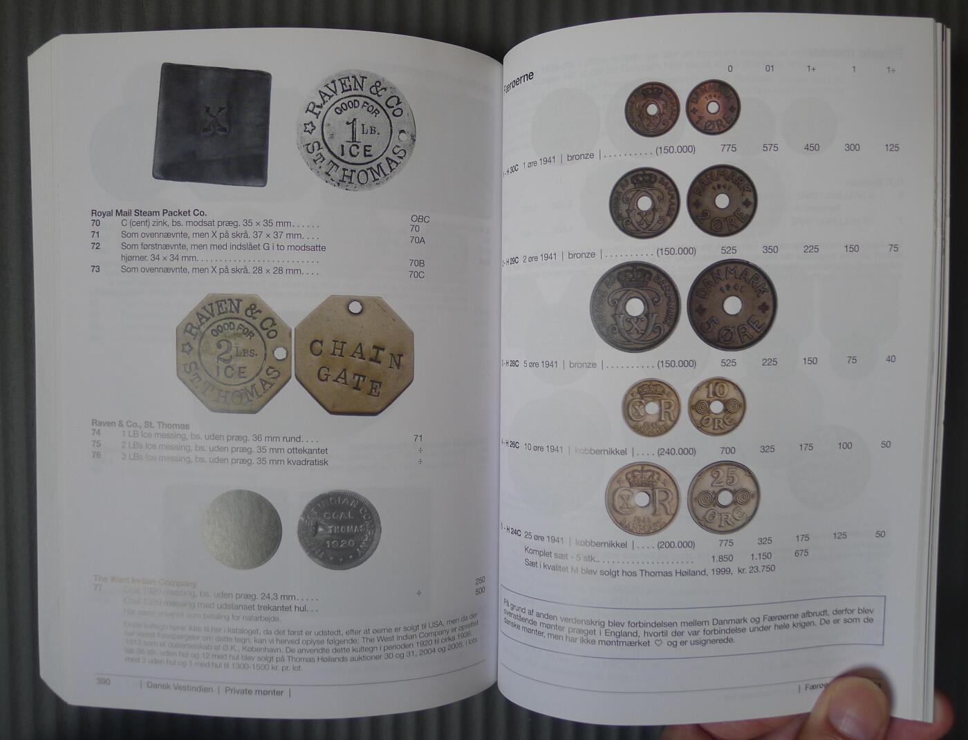 世界钱币章牌书籍专场拍卖12.07 丹麦钱币目录