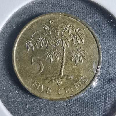 沼泽如烟--第923场 - 塞舌尔1982年五分